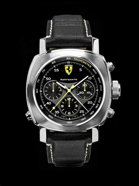 officine panerai ferrari gmt stainless f360 700|Ferrari by Officine Panerai. A fine large cushion shaped stainless .